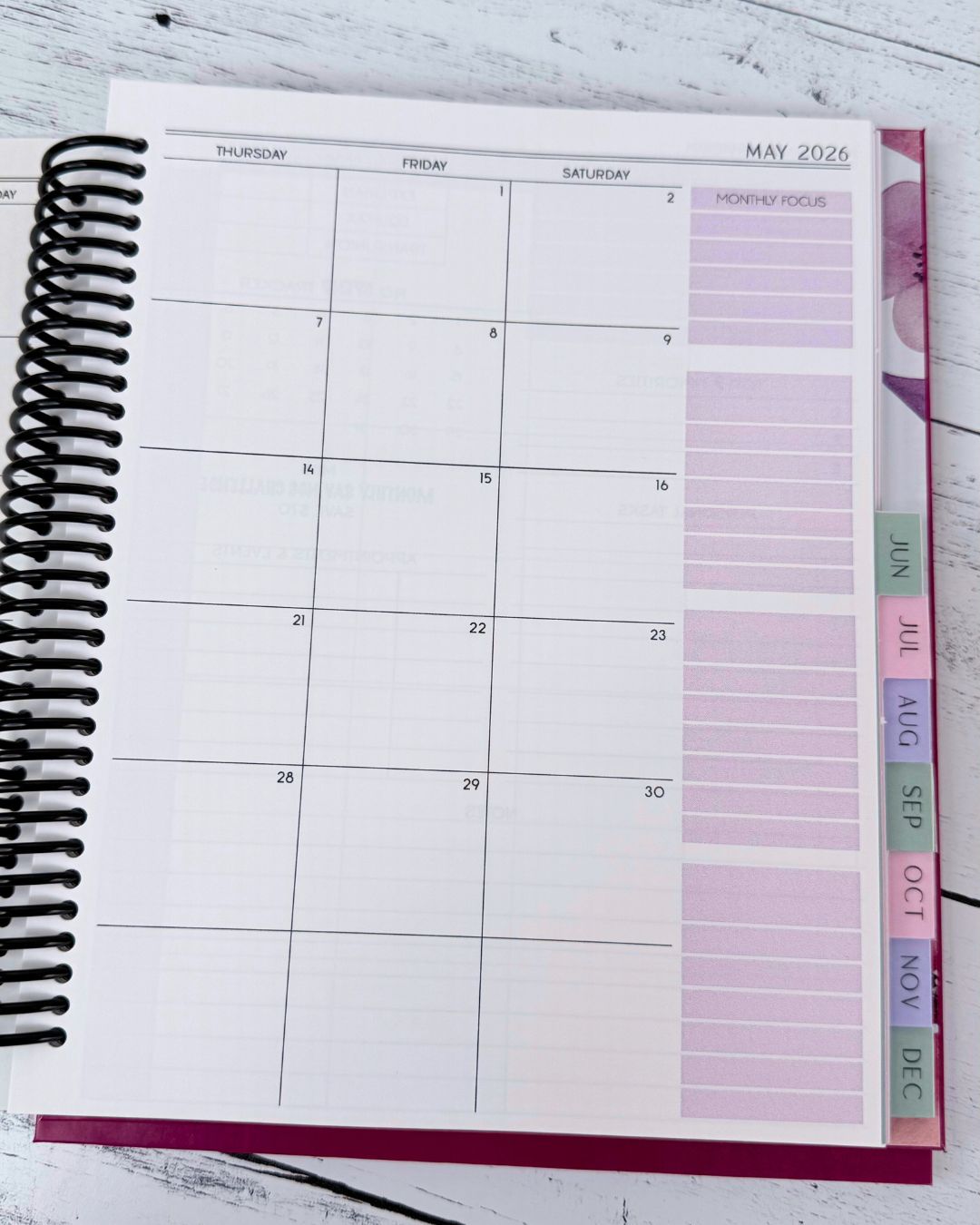BLOSSOM | 12 MONTH BUDGET PLANNER