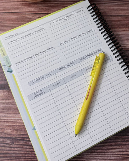 LEMON DROP | 12 MONTH BUDGET PLANNER