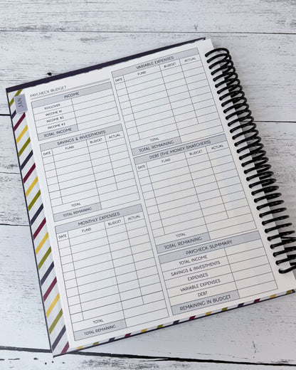 ROYALTY | 12 MONTH BUDGET PLANNER